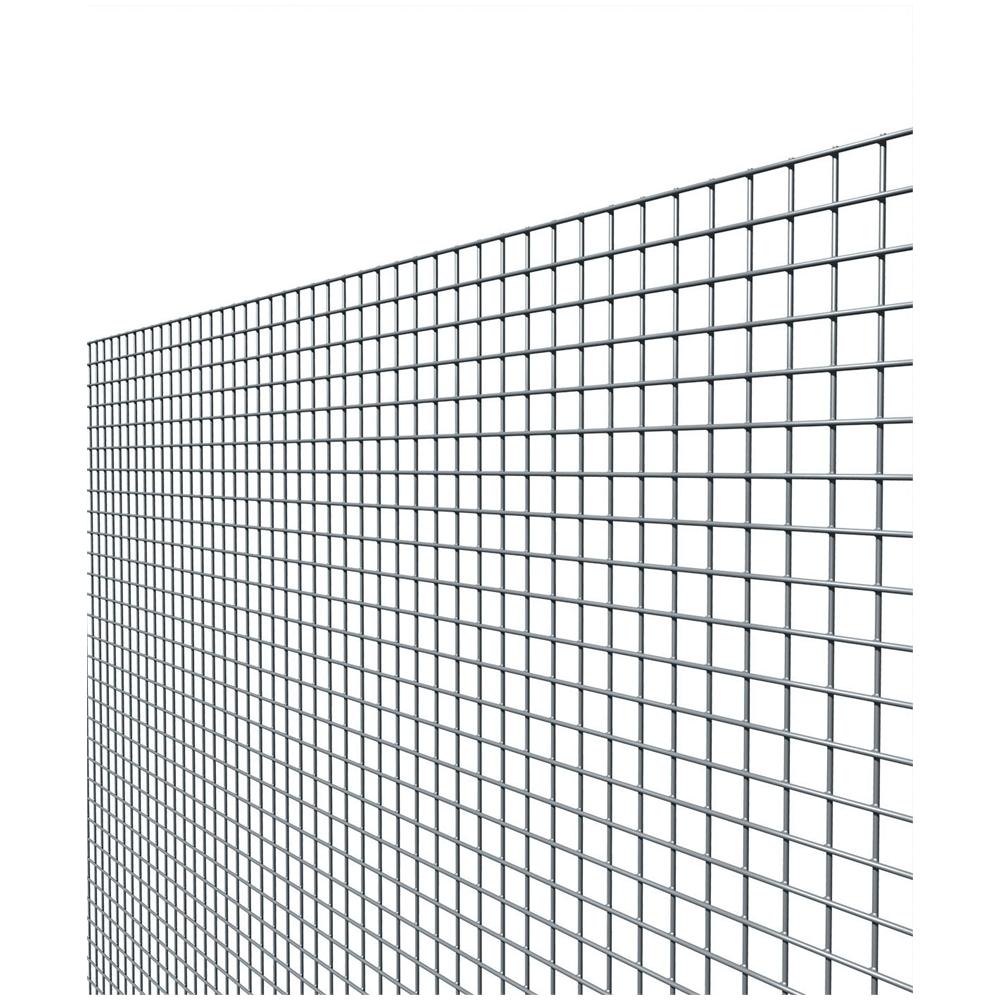 rete metallica elettrosaldata rotolo mt.25 maglia mm.6x6 altezza cm.100h per  recinzione edilizia su Opiros